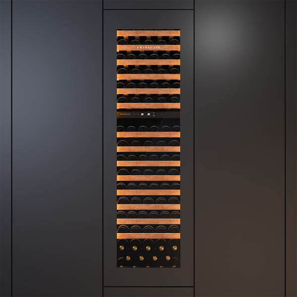 WIB-178DFP Cantinetta vino doppia zona | 178cm | 94 bottiglie | Panel ready